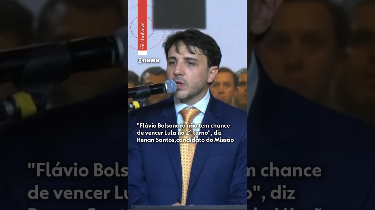 "Flávio Bolsonaro não tem chance de vencer Lula no segundo turno", diz Renan Santos