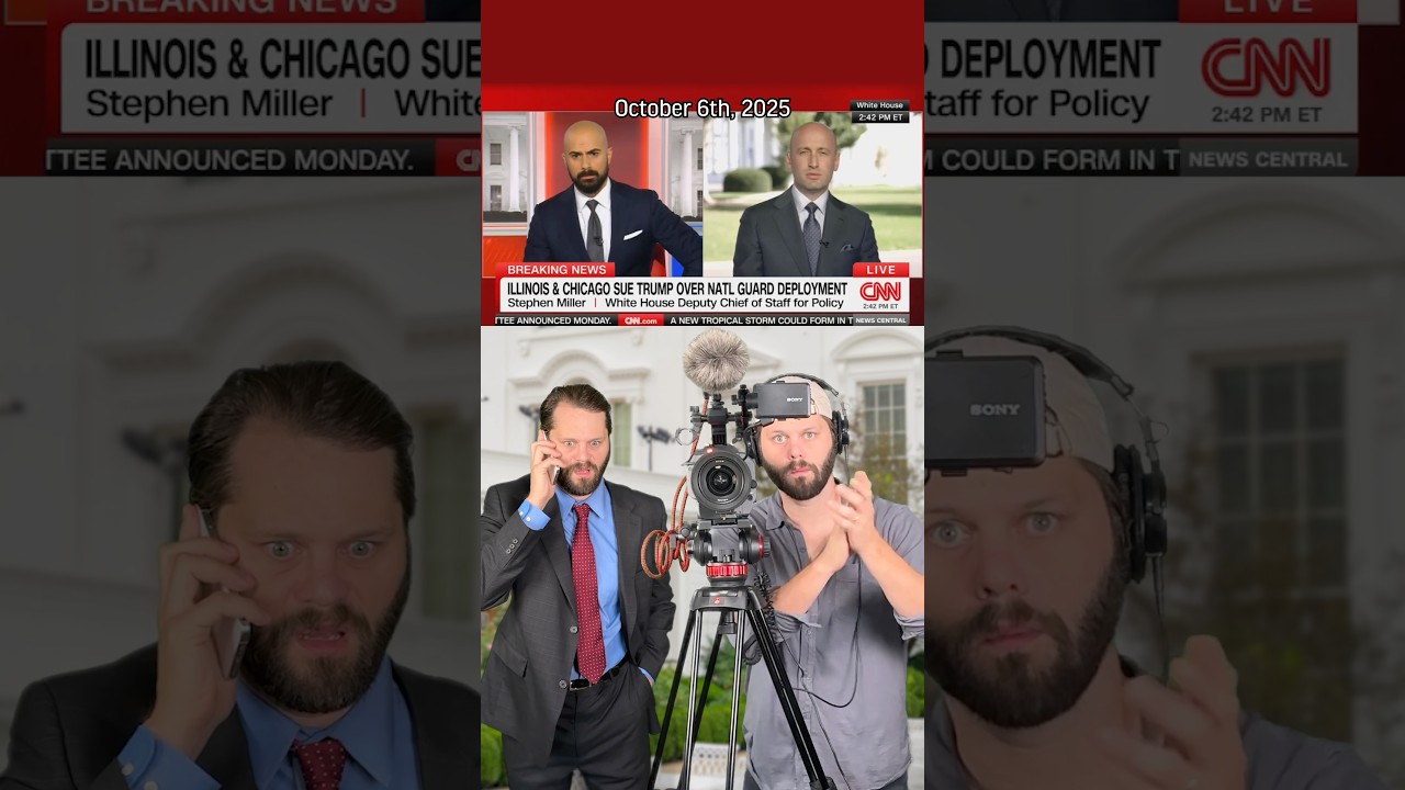 Stephen Miller freezes after saying “plenary authority”