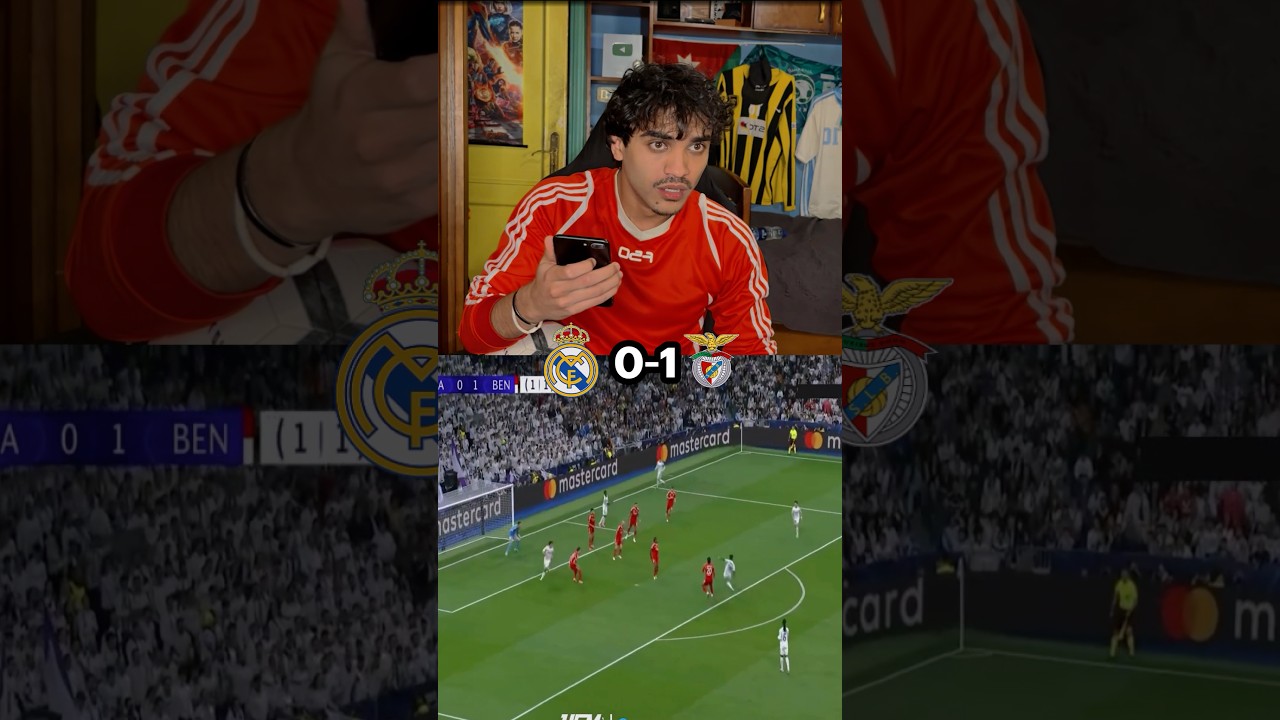 "انا متأكد قاصدين دقيقتين"😔💀 #كرة_القدم #برشلونة #ريال_مدريد #ردة_فعل #فينيسيوس