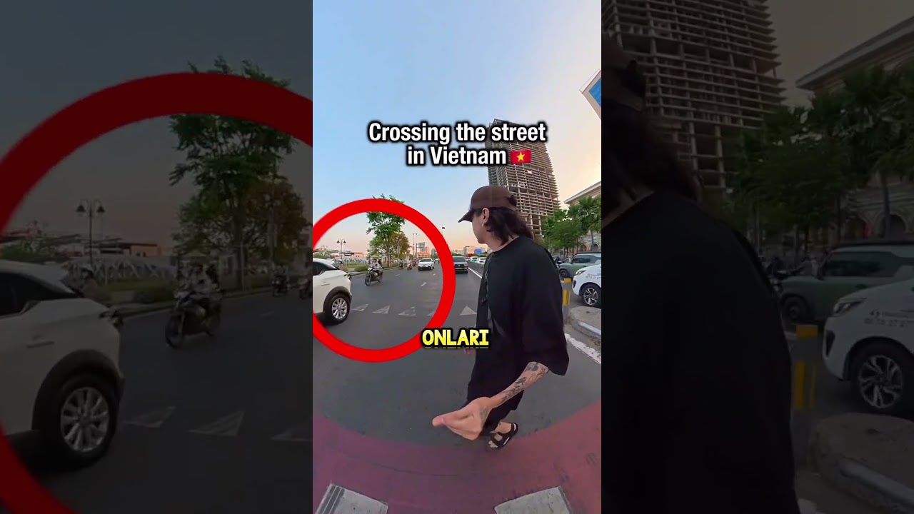 Karşıdan Karşıya BÖYLE Geçiyorlar! 😮🚷