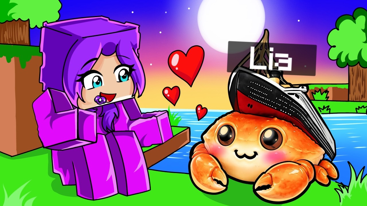 Minecraft'ta BEBEK CRABTANIC Olarak Arkadaşlarımı Trolledim!