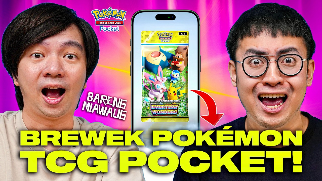 BREWEK POKÉMON TCG POCKET BARENG ​MIAWAUG! 