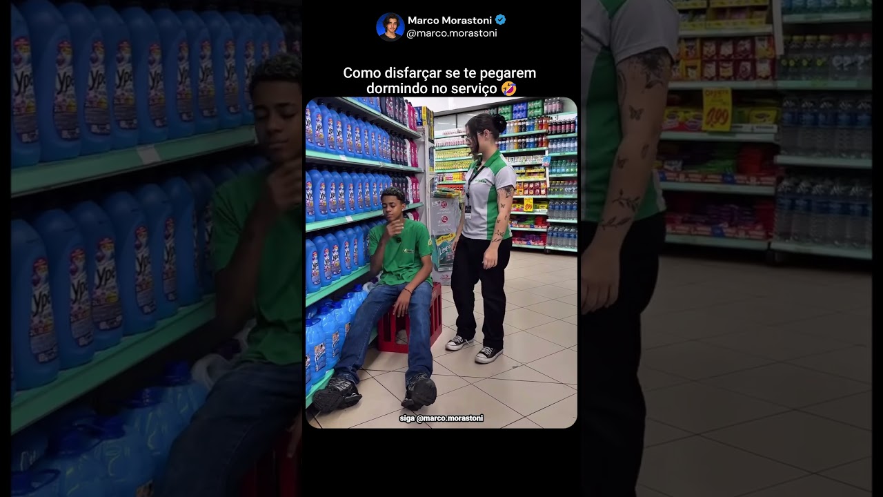 Pegaram o cara dormindo no trampo🤣#motivação #inspiração #viral #divertido #trabalho