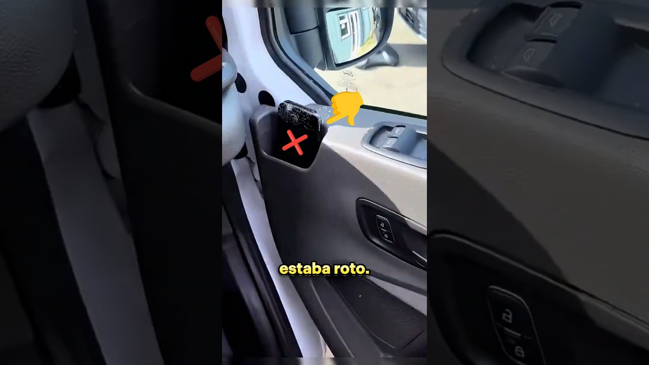 Puso el teléfono en el bolsillo de la puerta 📵 y se arrepintió 💥