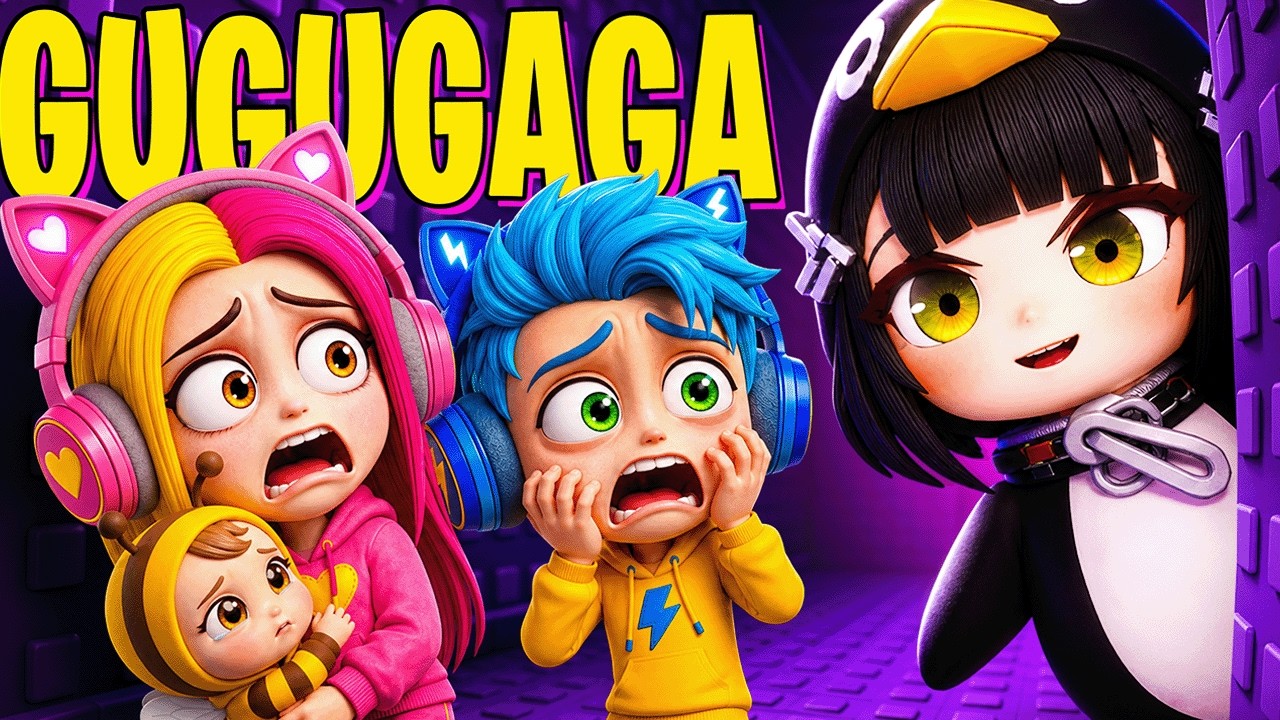 ENCONTRAMOS A GUGU GAGA PENGUIN 🐧 na TORRE TROLL do ROBLOX!