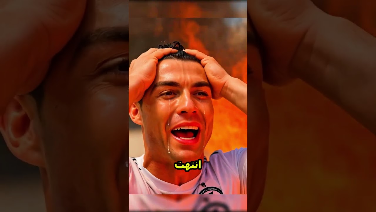 رونالدو يحوّل كل شيء إلى نار. 😭