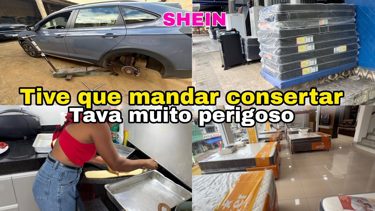 A TRELICHE DAS CRIANÇAS CHEGOU😍 SAIR PARA COMPRAR OS COLCHÕES DAS CRIANÇAS || DEU TUDO ERRADO
