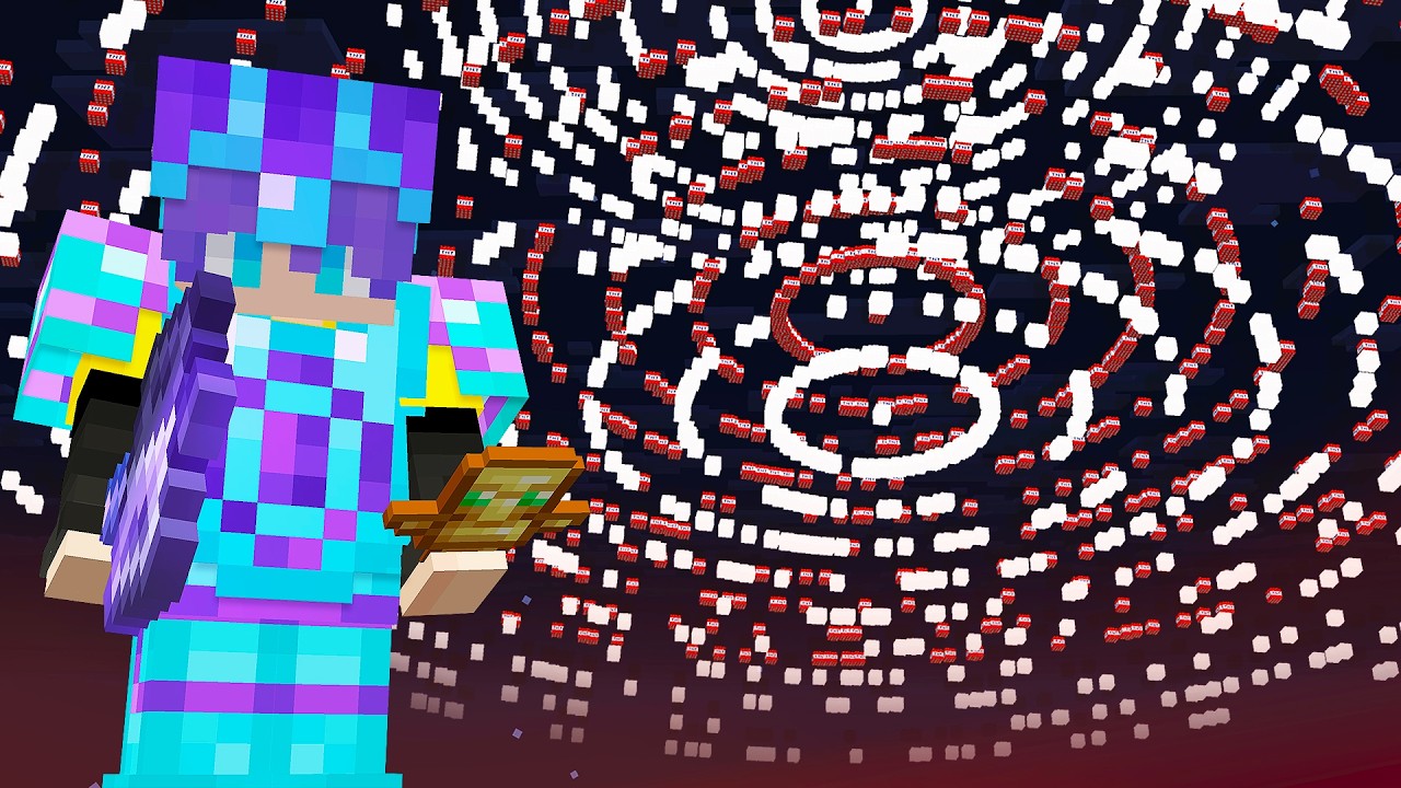 Fiz um CANHÃO de ATAQUE ORBITAL no Minecraft HARDCORE