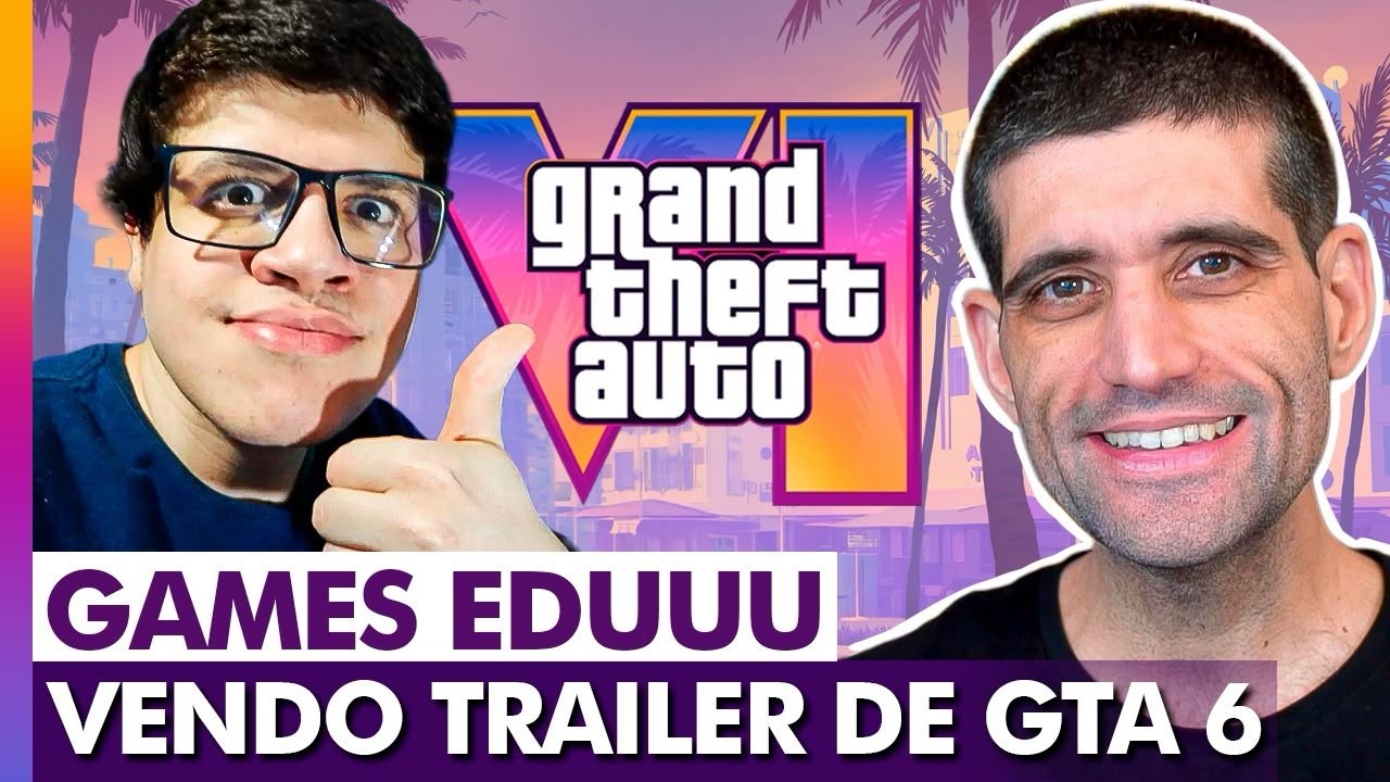 Games EduUu vendo o trailer de GTA 6 É INCRÍVEL