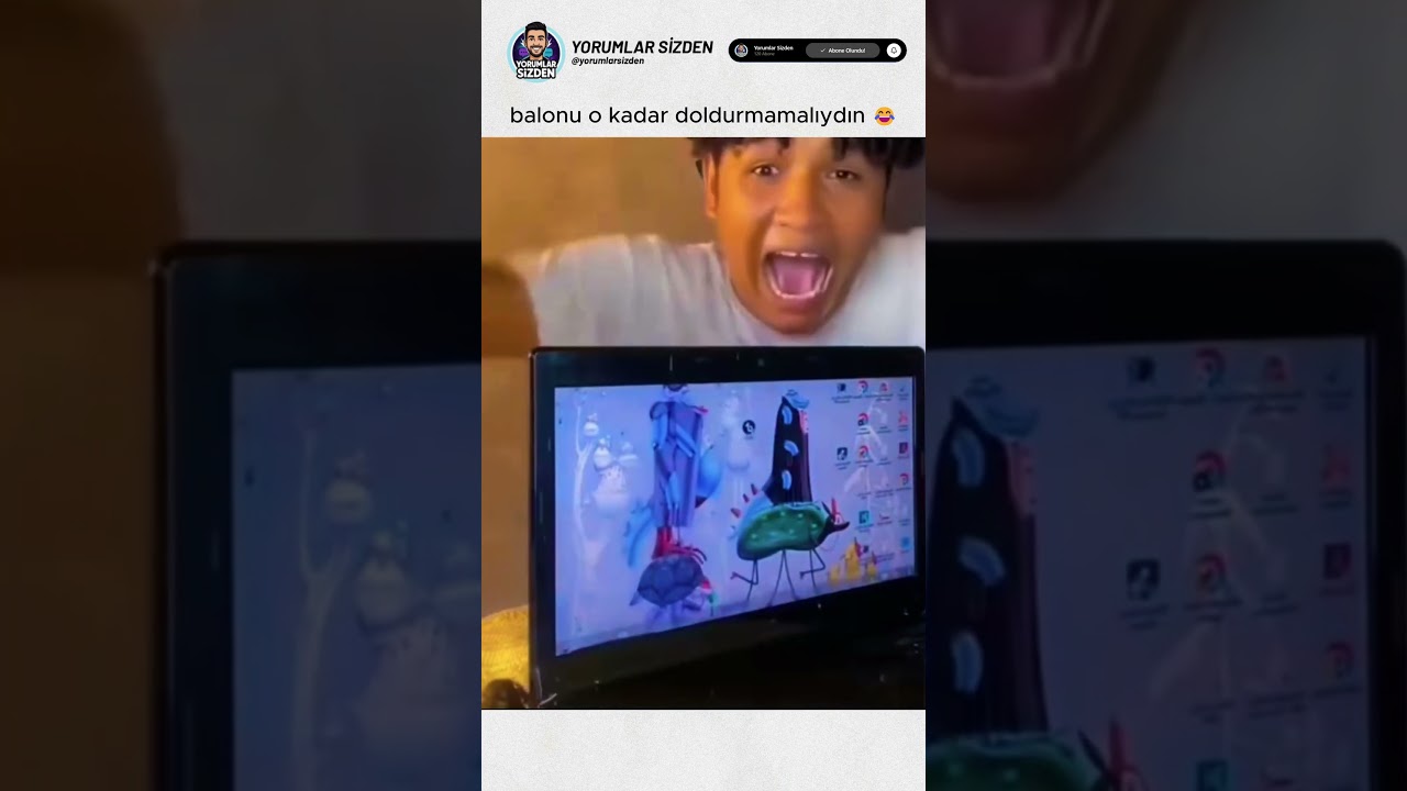 laptop sağlam çıktı 😂