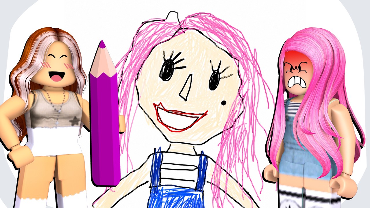 DESENHE E JULGUE OS DESENHOS DOS OUTROS no ROBLOX 