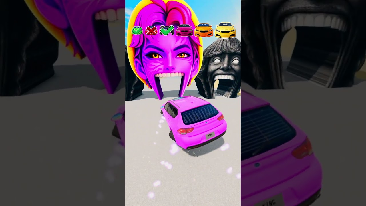 Big & Small Cars vs 67 X Abby Sajja X 67 #beamng   #kpop