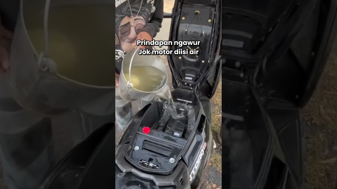 Motor diisi air #automobile #motoroffroad #modifikasimotor #youtubeshorts
