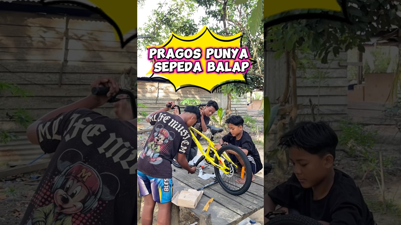 Pragos punya sepeda balap #Wakmi #bmx #sepeda # #videolucu # #comedy #funny