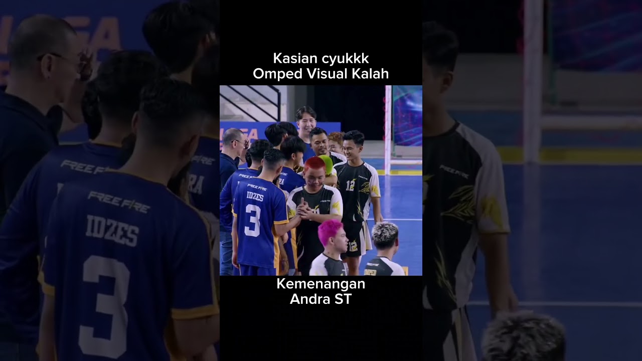 Kasihan cyukkk omped visual kalah melawan Andra ST #ompedvisual  #andrast