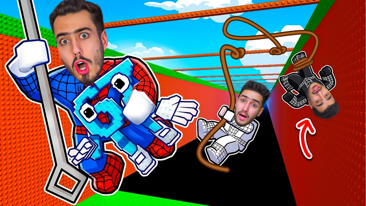 تحولنا الى سبايدرمان حقيقي في ماب السرقة الجديد 🔥😍 !! Roblox