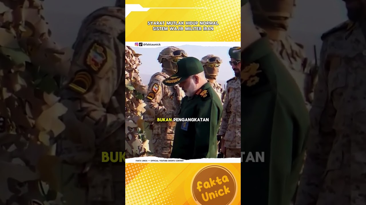 Beda Dari Yang Lain, Wajib Militer Iran
