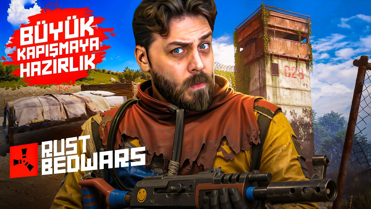 BÜYÜK KAPIŞMA ÖNCESİ ISINMA! | RUST | BEDWARS