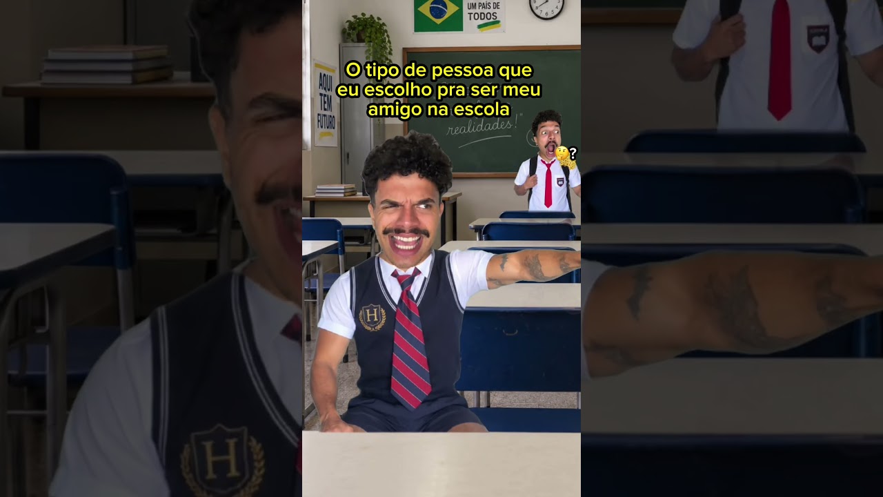 Tipos de ALUNOS NA ESCOLA