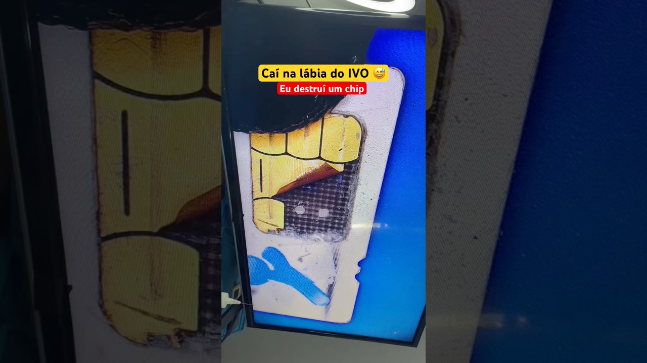 Isso tem dentro de todo Chip #assistenciatecnica #celular #repair #tecnologia #entretenimento