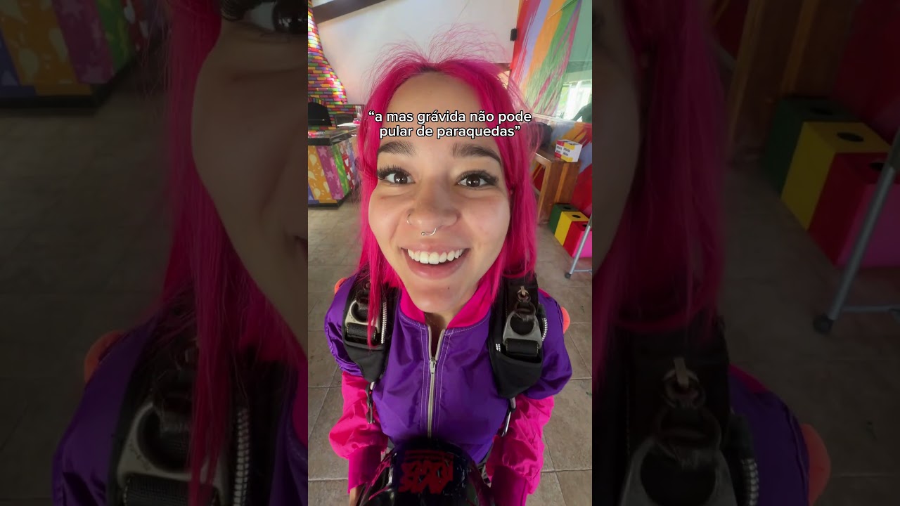 A KATLEN PULOU DE PARAQUEDAS DE VERDADE ?