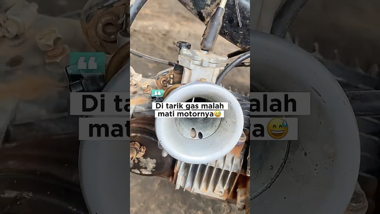 NGERI CUKK !!! setelah lakukan ini, motornya sampe ngepot ngepot😅😅 #storytelling #otomotif