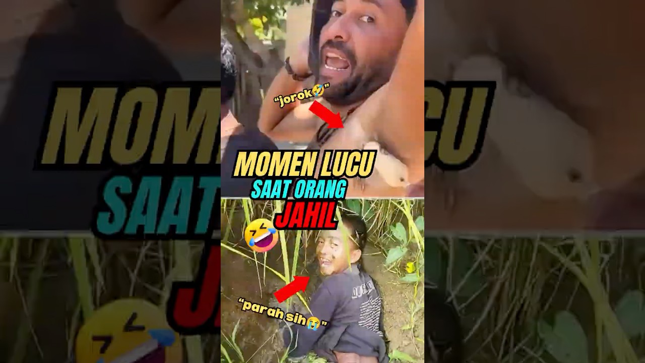 Inilah 3 Momen Lucu Saat Orang Jahil #shorts
