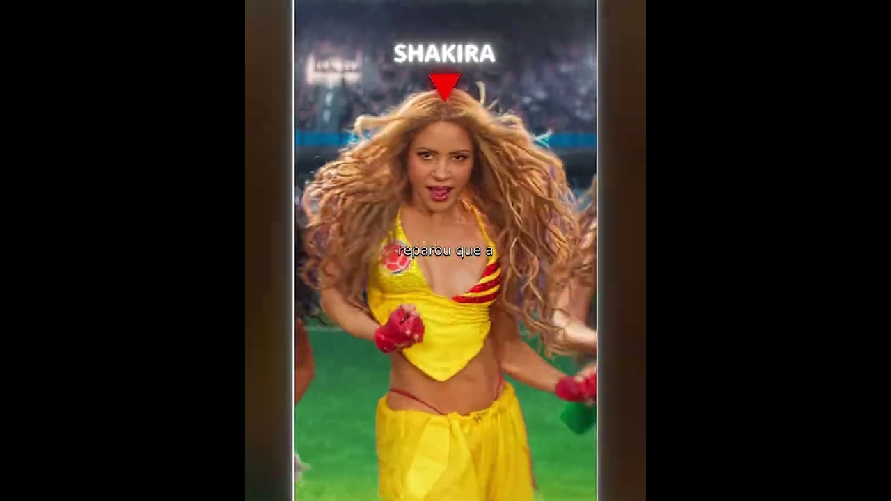 Já percebeu que Shakira citou vários craques na música da Copa?