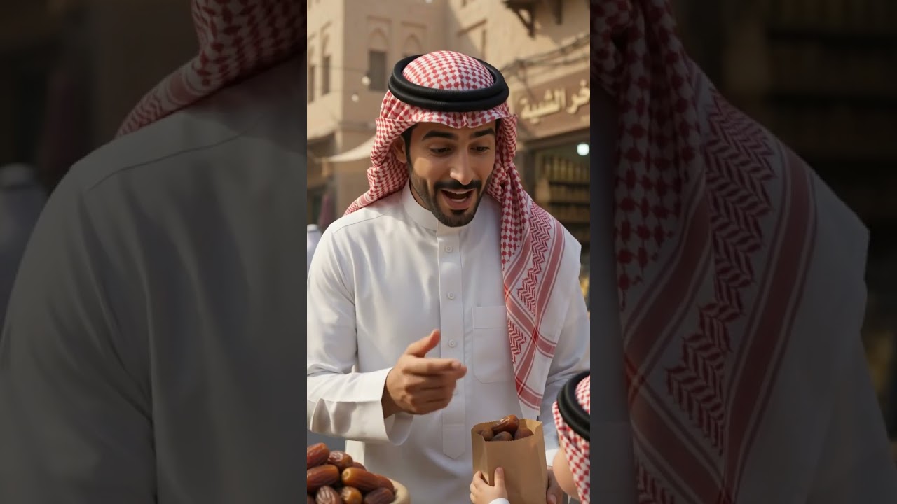 البيبي والتمر 😂🤣 | شوفوا وش قال لأبوه! #shorts #viral #shortvideo #shortsfeed #funny
