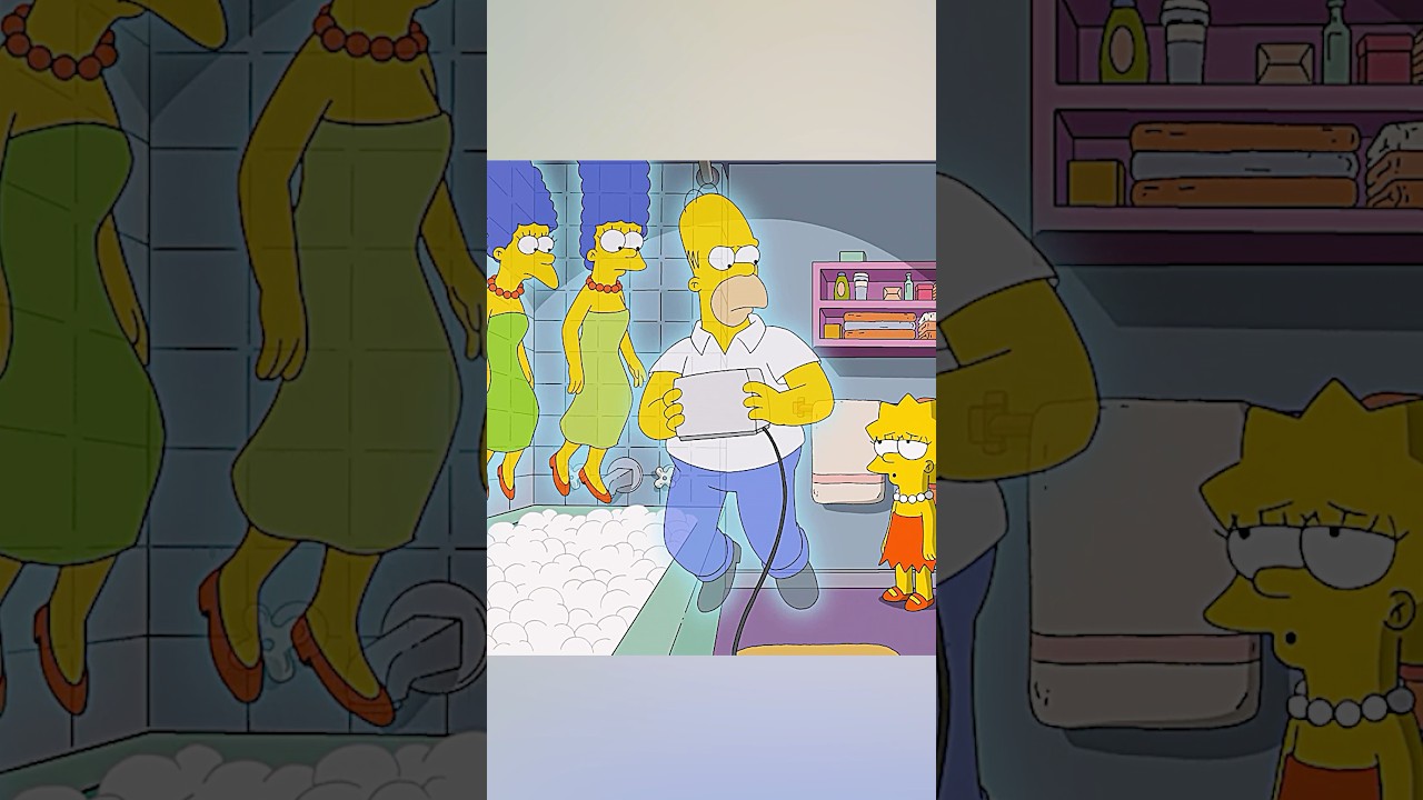 Os Fantasmas da FamĂ­lia Simpson#shorts #movie