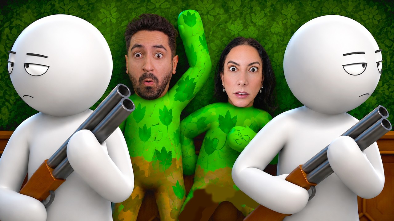Ficando INVISÍVEL na Frente de DESCONHECIDOS no Meccha Chameleon!