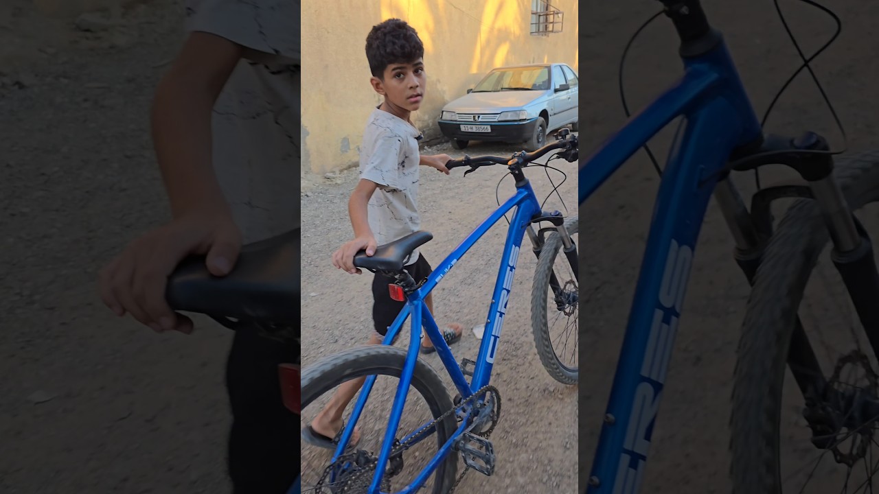 موسى رايح يبيع بايسكلة الازرك 😨 #shorts #اكسبلور