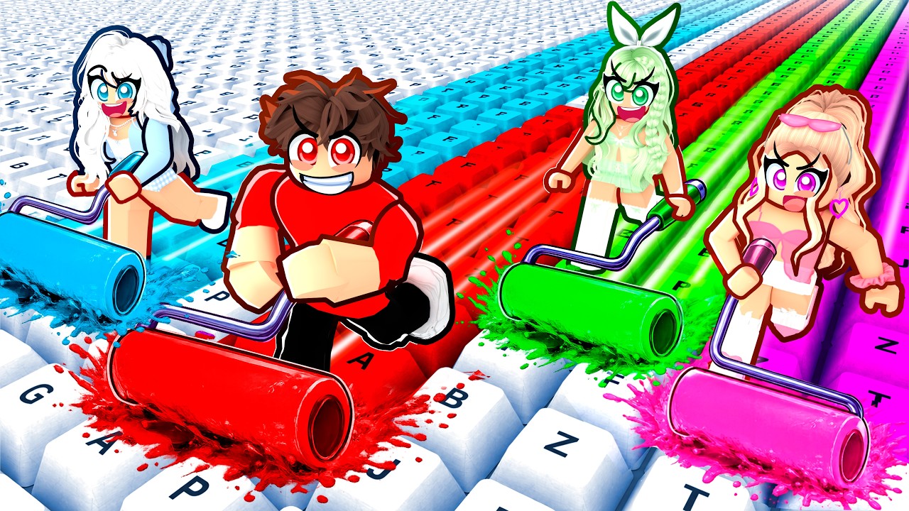 ROBLOX PAINT KEYBOARDS...