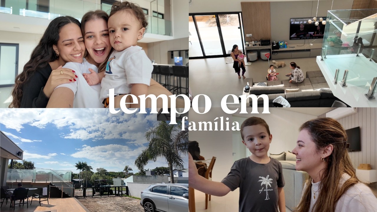 Final de semana na pousada em família com muito descanso
