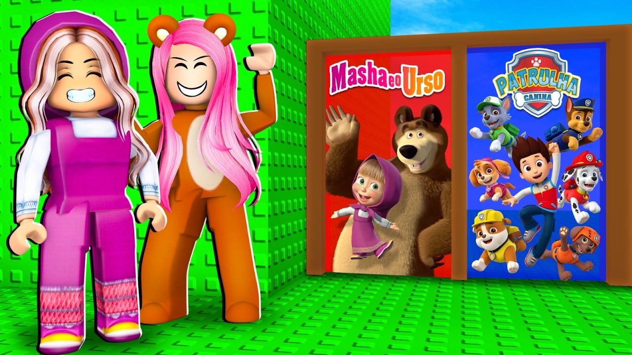 NOVO TORRE TROLL DOS DESENHOS ANIMADOS NO ROBLOX