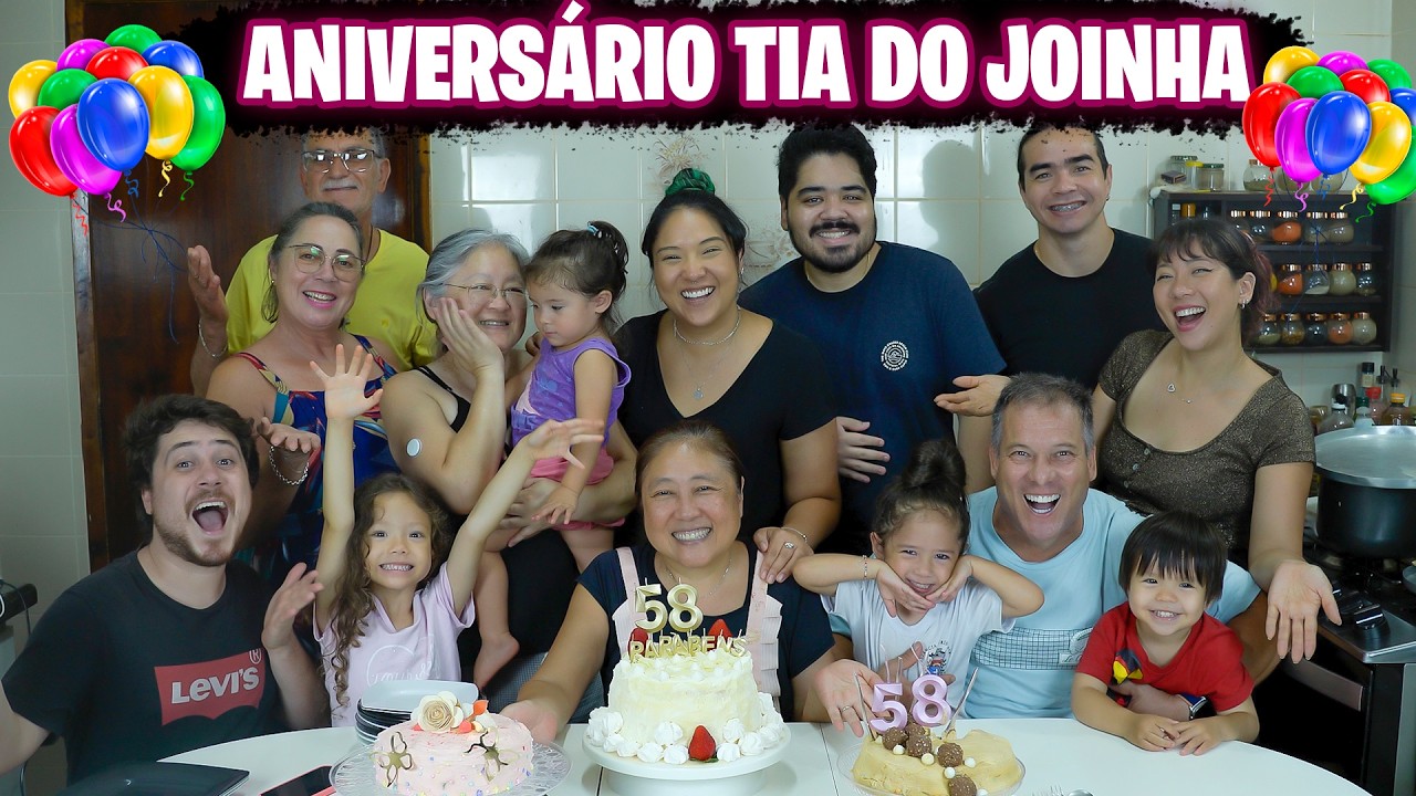 UM DIA INTEIRO COMEMORANDO O ANIVERSÁRIO DA TIA DO JOINHA | Blog das irmãs