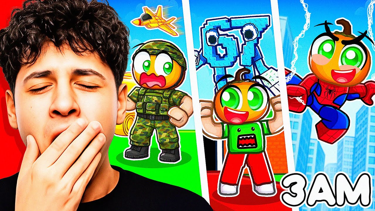 GECE 3'TE Can Sıkıntısından Oynadığım Oyunlar! 😨 | Roblox