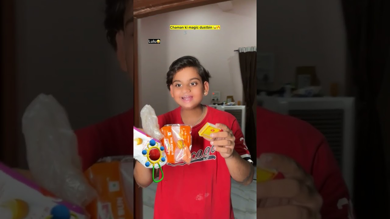 Chaman ka magic dustbin 😂🔥| Indian family #shorts #indian #chaman #relatable #chotabhai #bachpan