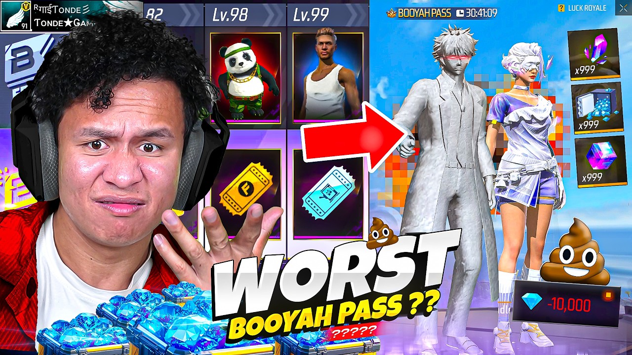 Buying Worst Booyah Pass of 2027 🧐 Prime Store Giveaway - Tonde Gamer