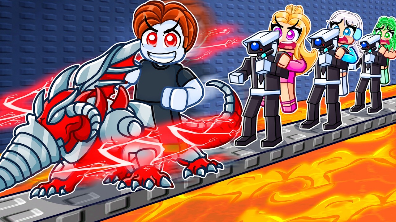 I Pretended to be a noob then used OP TITAN DRILLMAN In +1 Skibidi Escape!