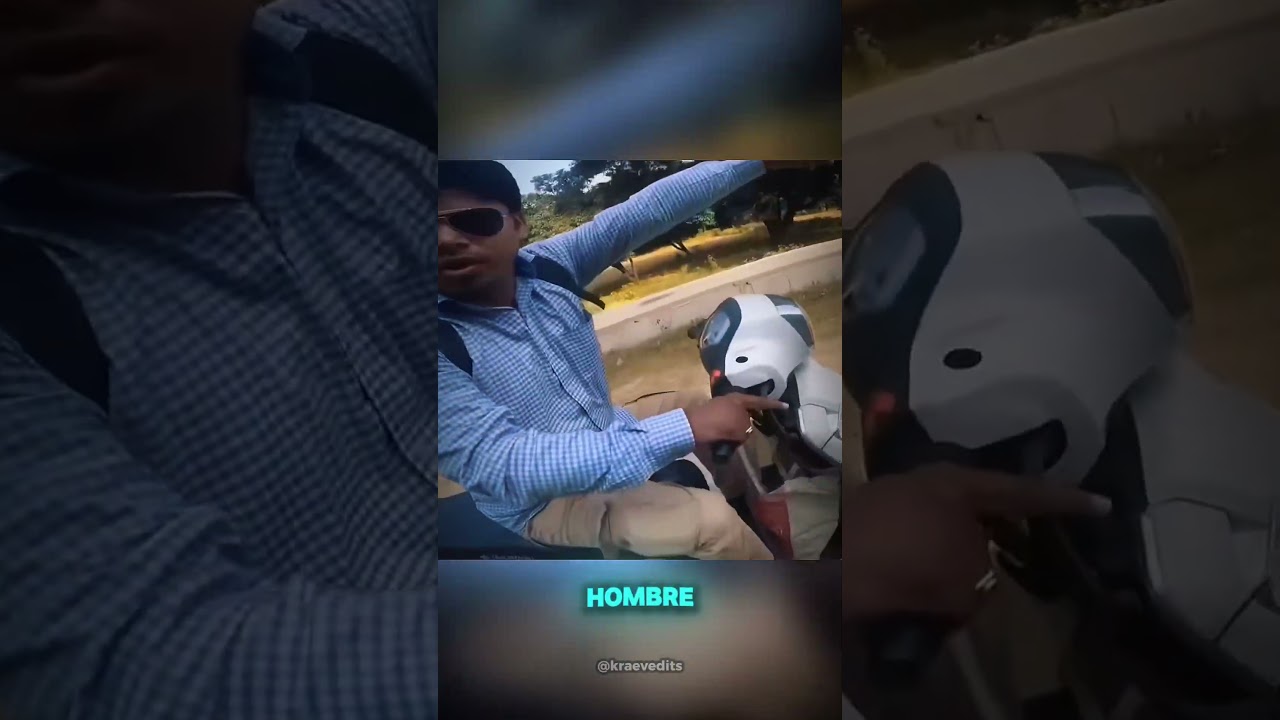 Este biker descubrió algo inesperado #shorts