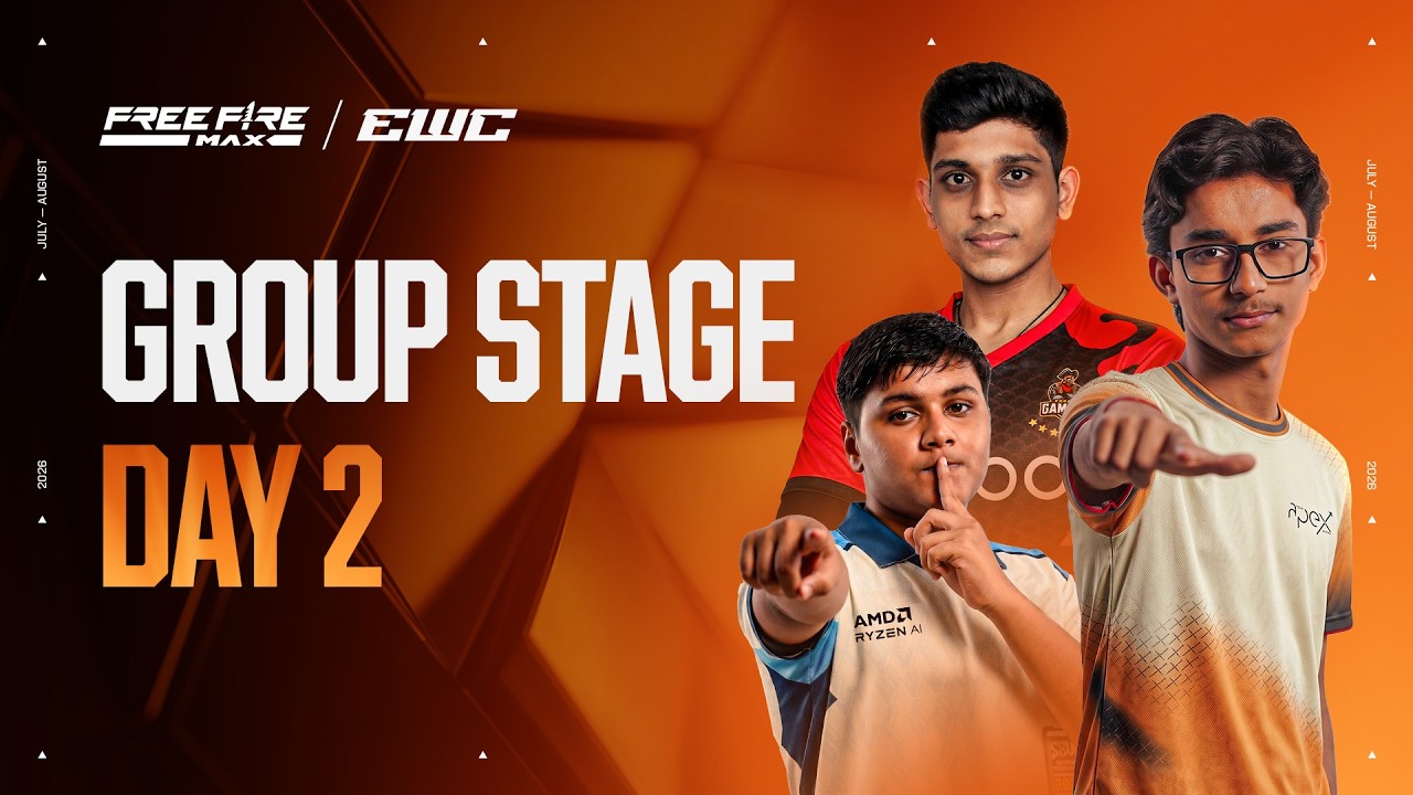 🔴 [HINDI] EWC26 GROUP STAGE DAY 2 (GROUP A & B) | INDIA AT EWC26