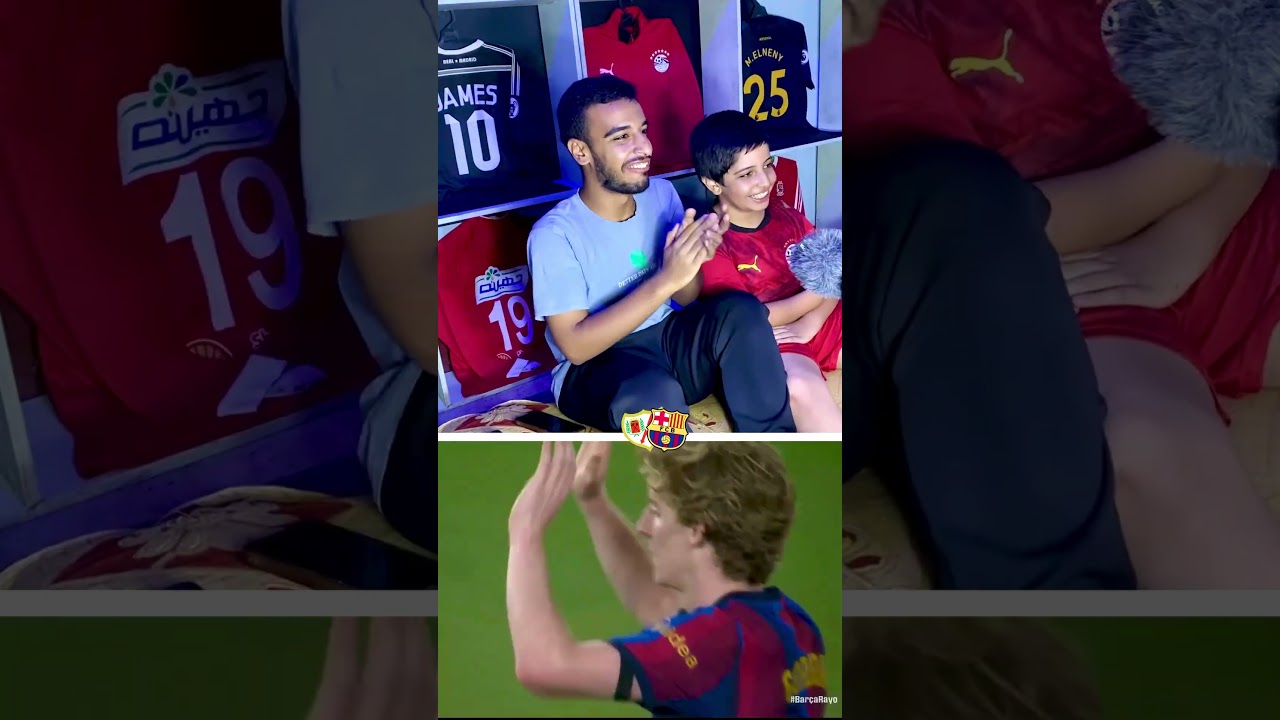 رد فعل اكتساااح برشلونة🖐️🔥