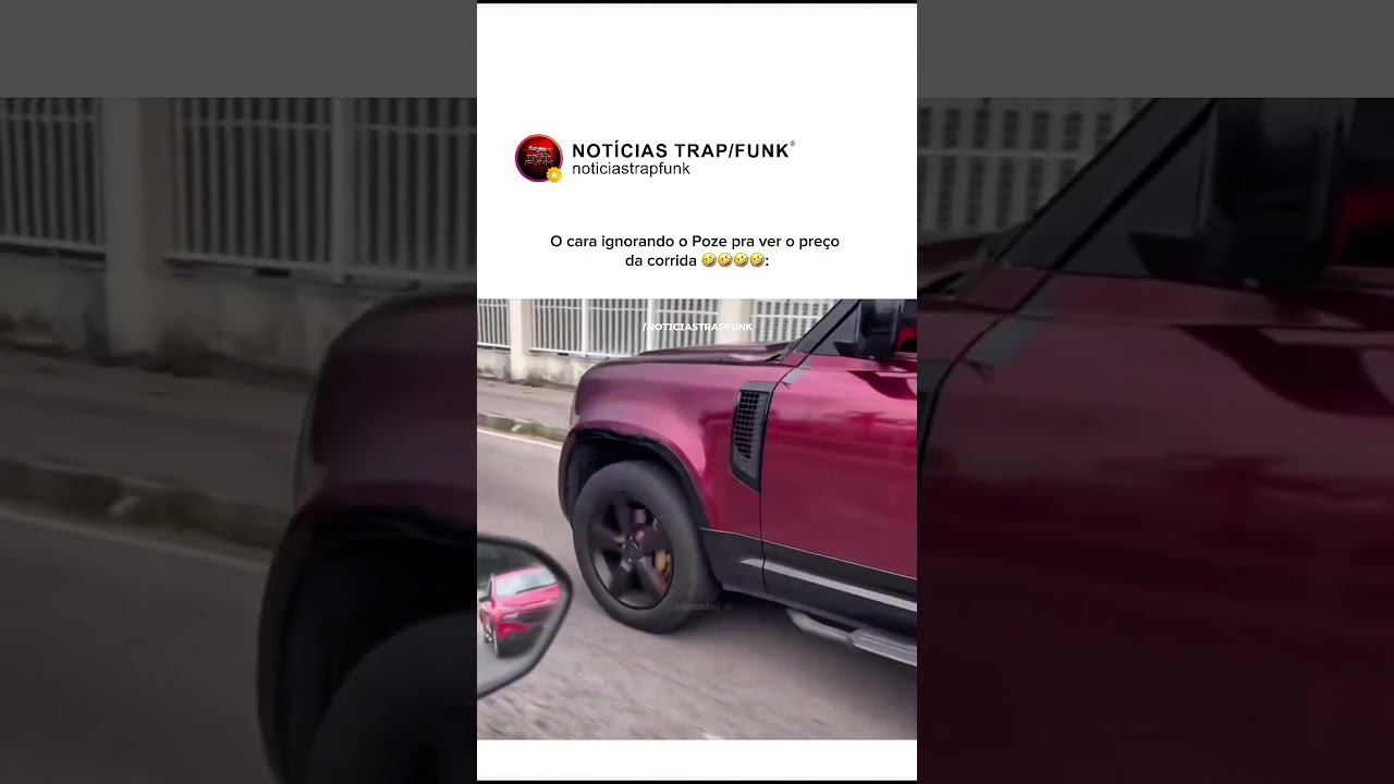 O cara ignorando o Poze pra ver o preço da corrida 🤣🤣🤣🤣: #trapbr #mcpoze #trapbr #engraçado
