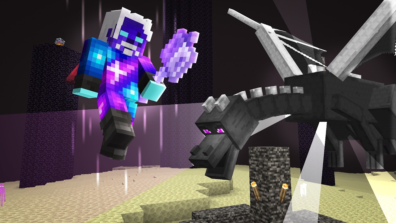 حاولت اختم ماين كرافت عن طريق الـ ميس فقط!؟