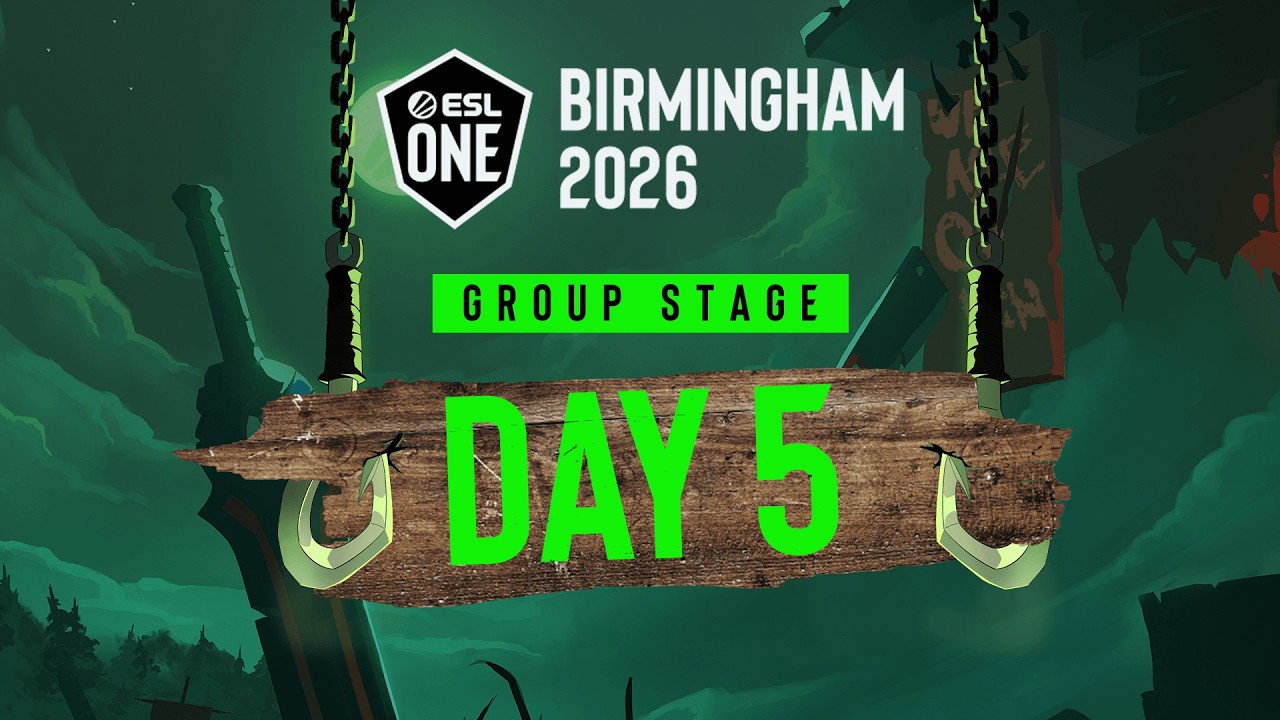 ESL One Birmingham 2026 - Day 5 - Full Show