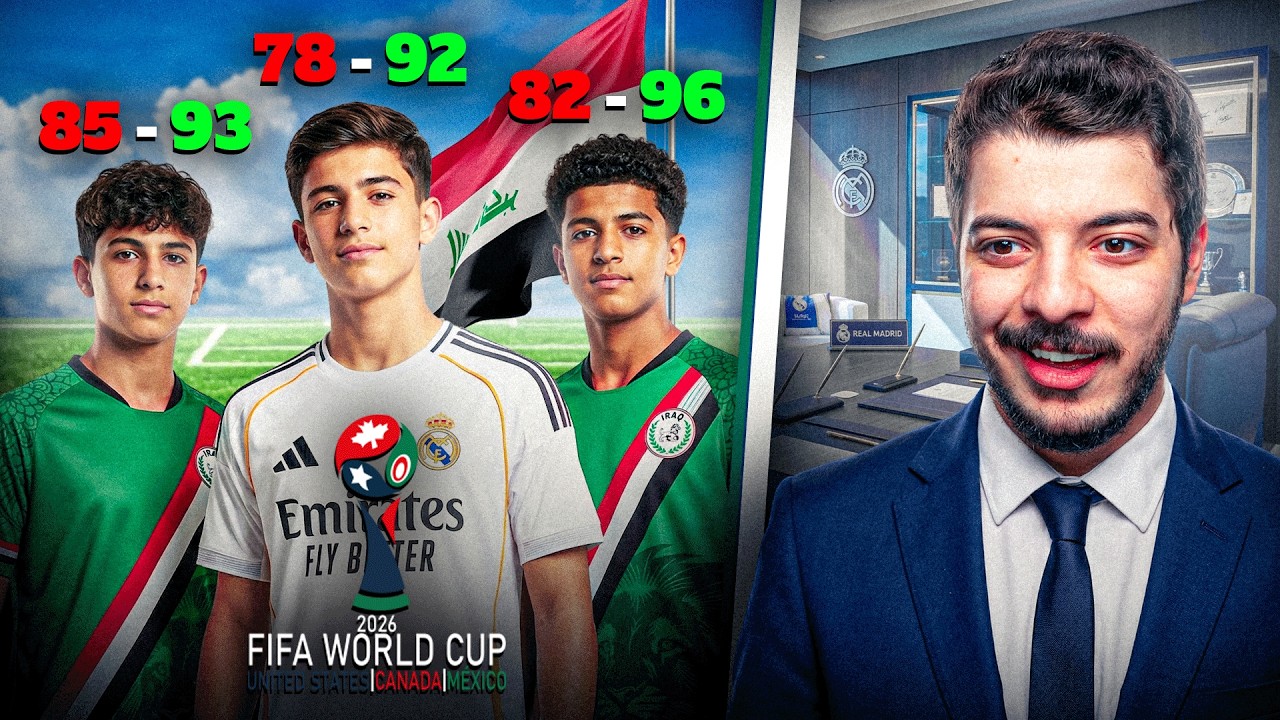 ‏ارسلت كشاف على العراق قبل كأس العالم🇮🇶😍 (مهنة مدرب #9)