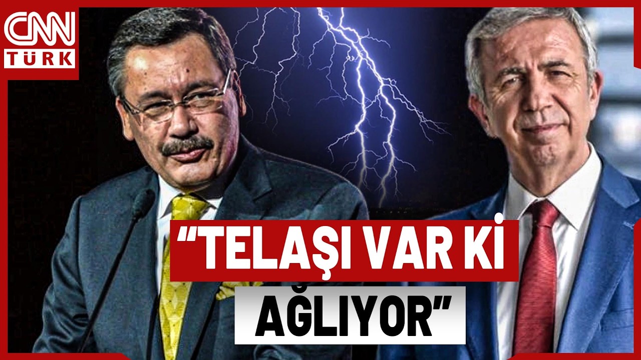 Melih Gökçek'ten Çok Sert Çıkış: "Ben Mansur Yavaş Gibi Ağlamadım!"