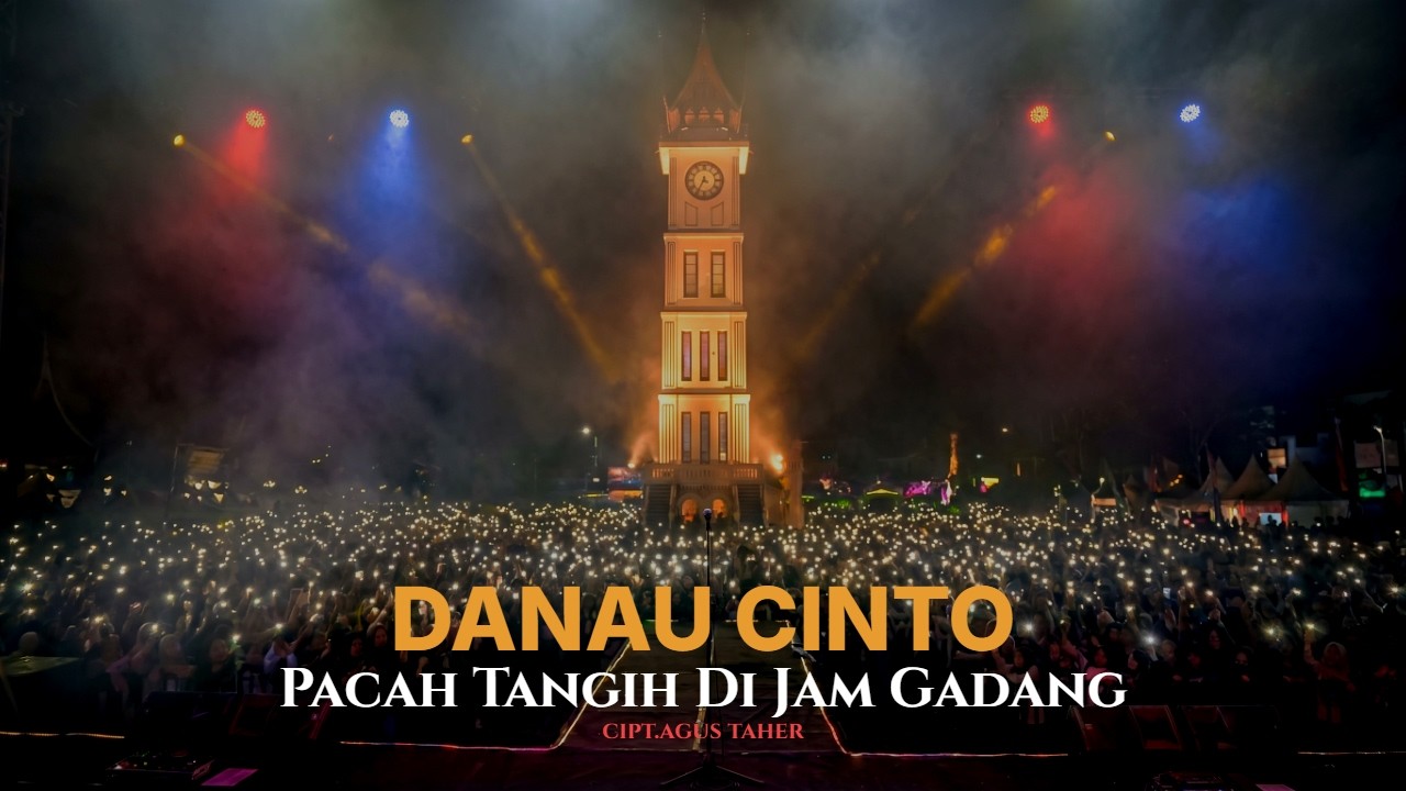 DANAU CINTO (Live Konser Minang AI) - Ribuan Penonton Pacah di Jam Gadang 😭 [MINANG AI STUDIO Cover]