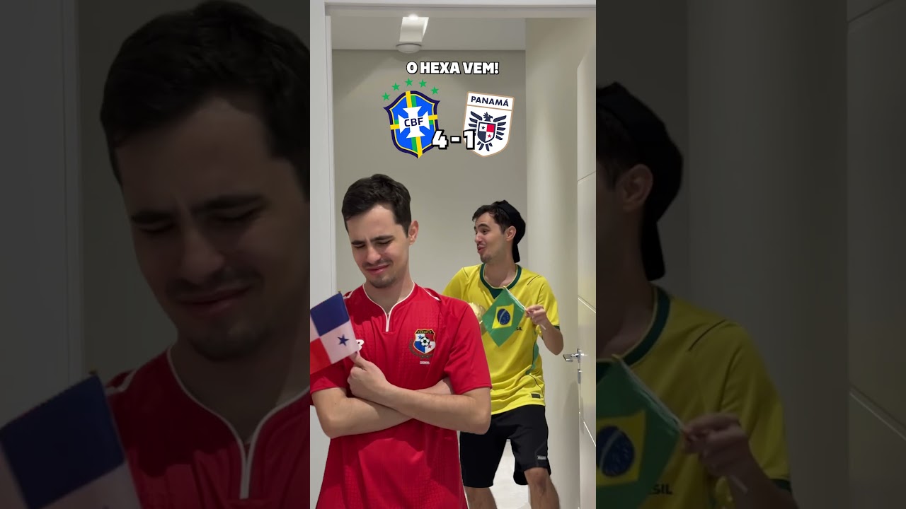 Brasil vence o Panamá #shorts #brasil #panamá